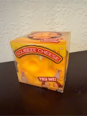 Jumbo Cheese Squishy Toy